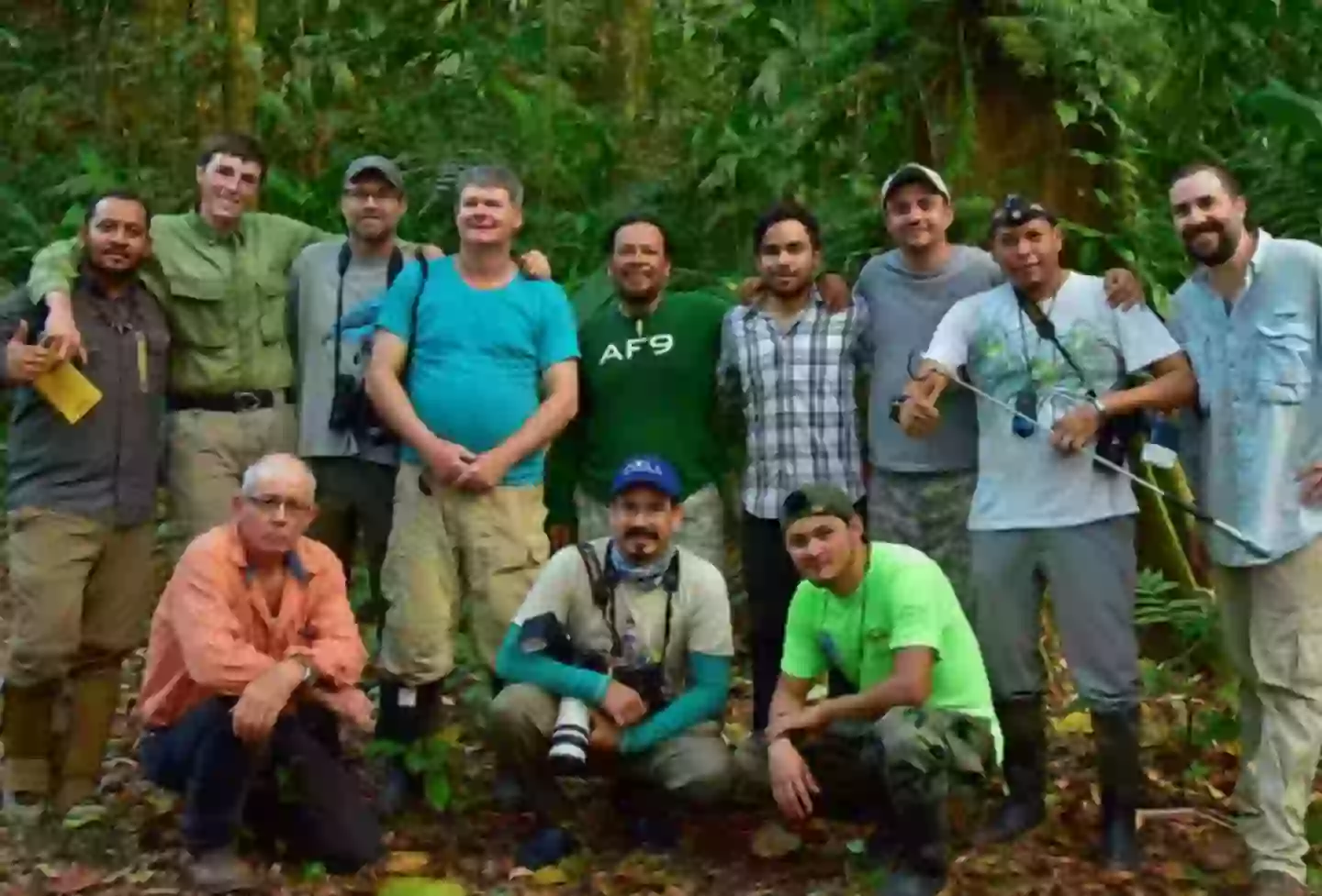 The scientists discovered hundreds of species living in the lost city, including some thought to have gone extinct (Conservation International)