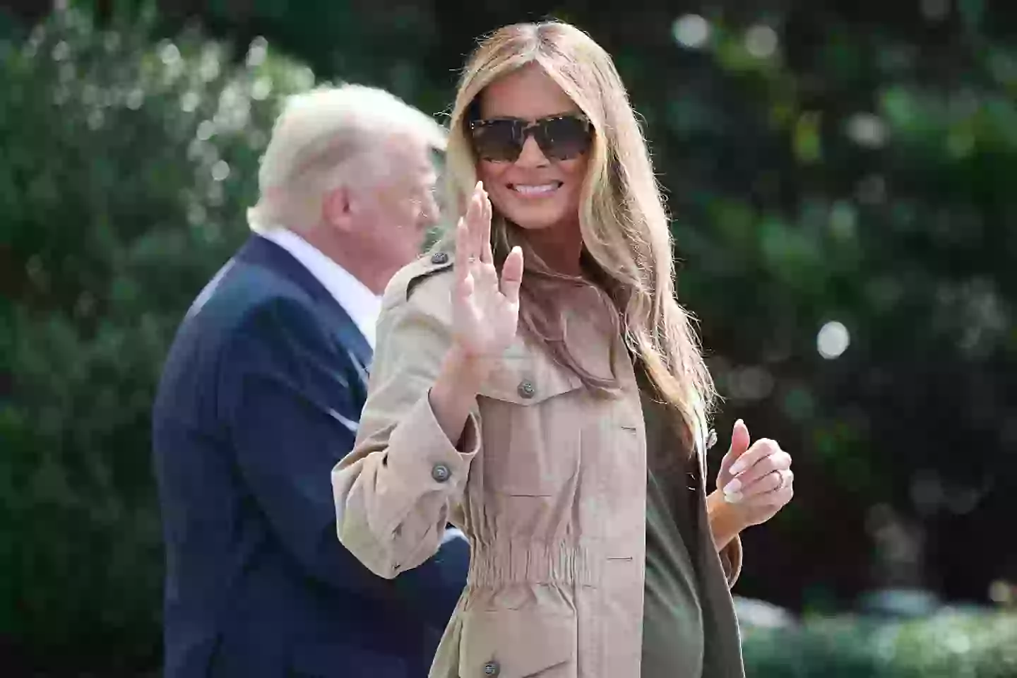 Melania Trump has responded with legal action to claims made by Hunter Biden (Win McNamee/Getty Images)