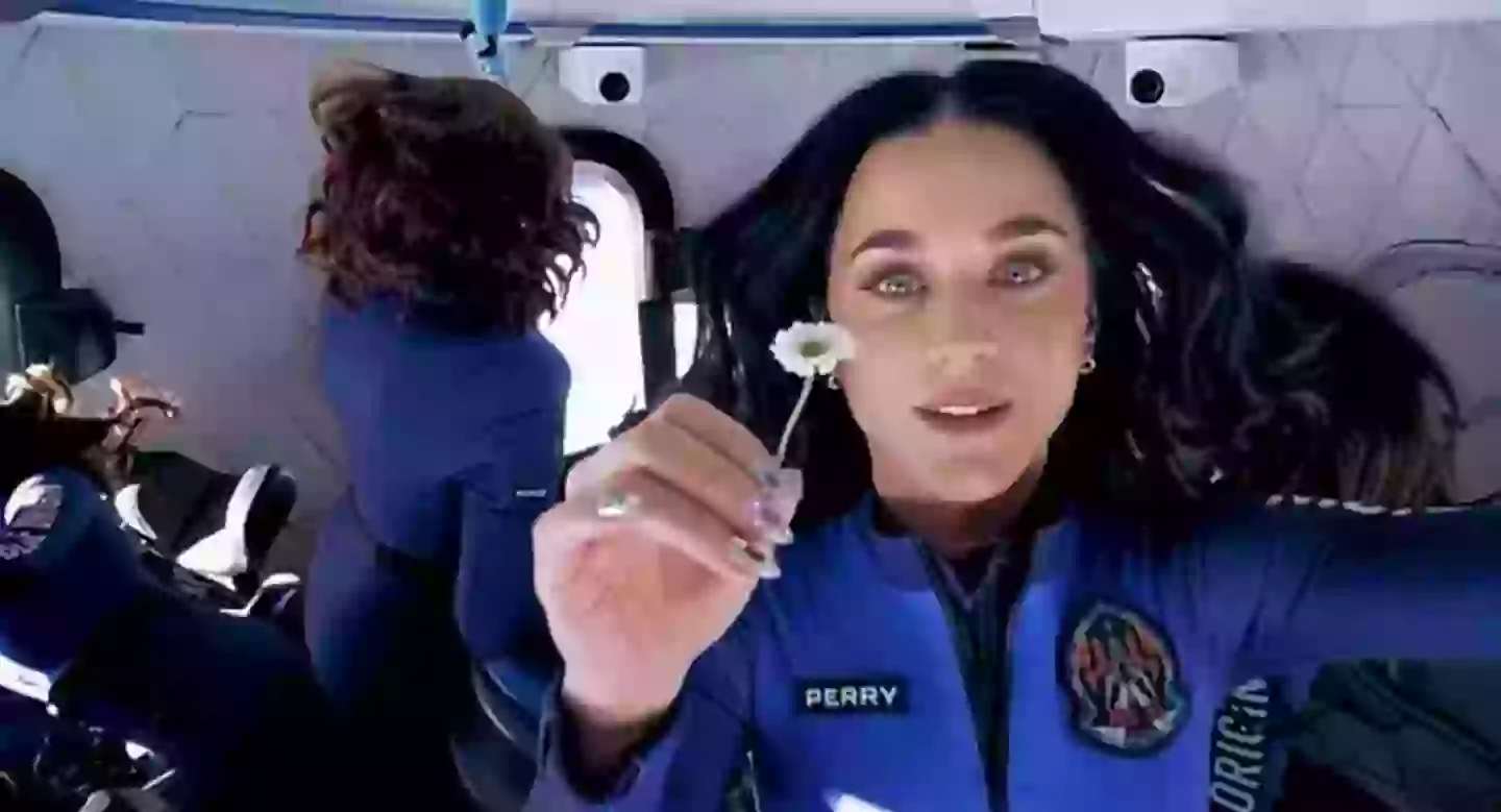 I wish I was as oblivious as Mariah to be honest. (Blue Origin)