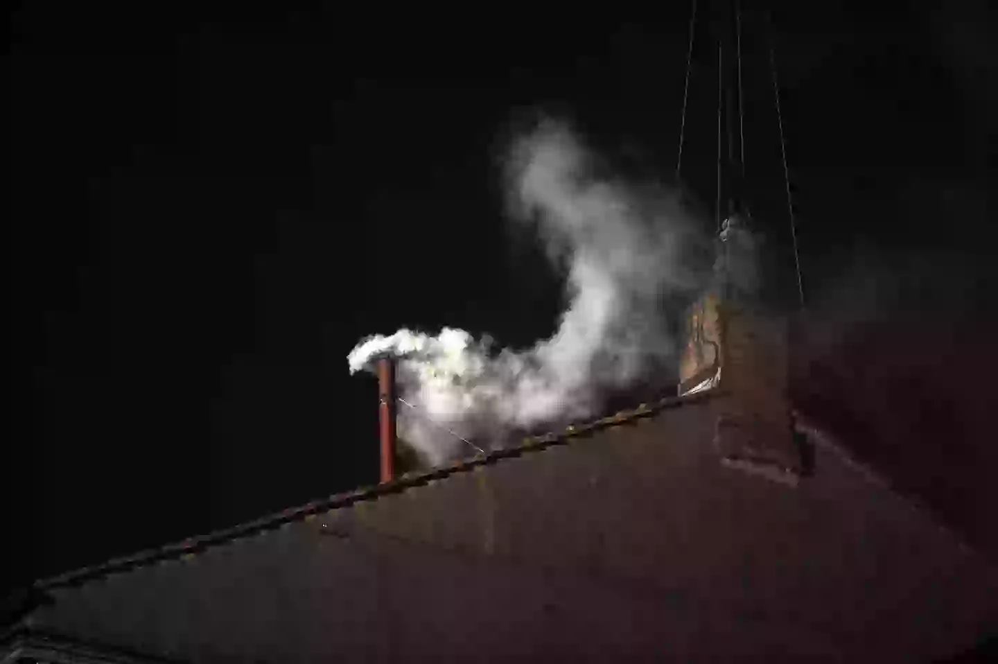 White smoke from the Sistine Chapel chimney is the sign a new pope has been chosen (Guido MARZILLA/Gamma-Rapho via Getty Images)
