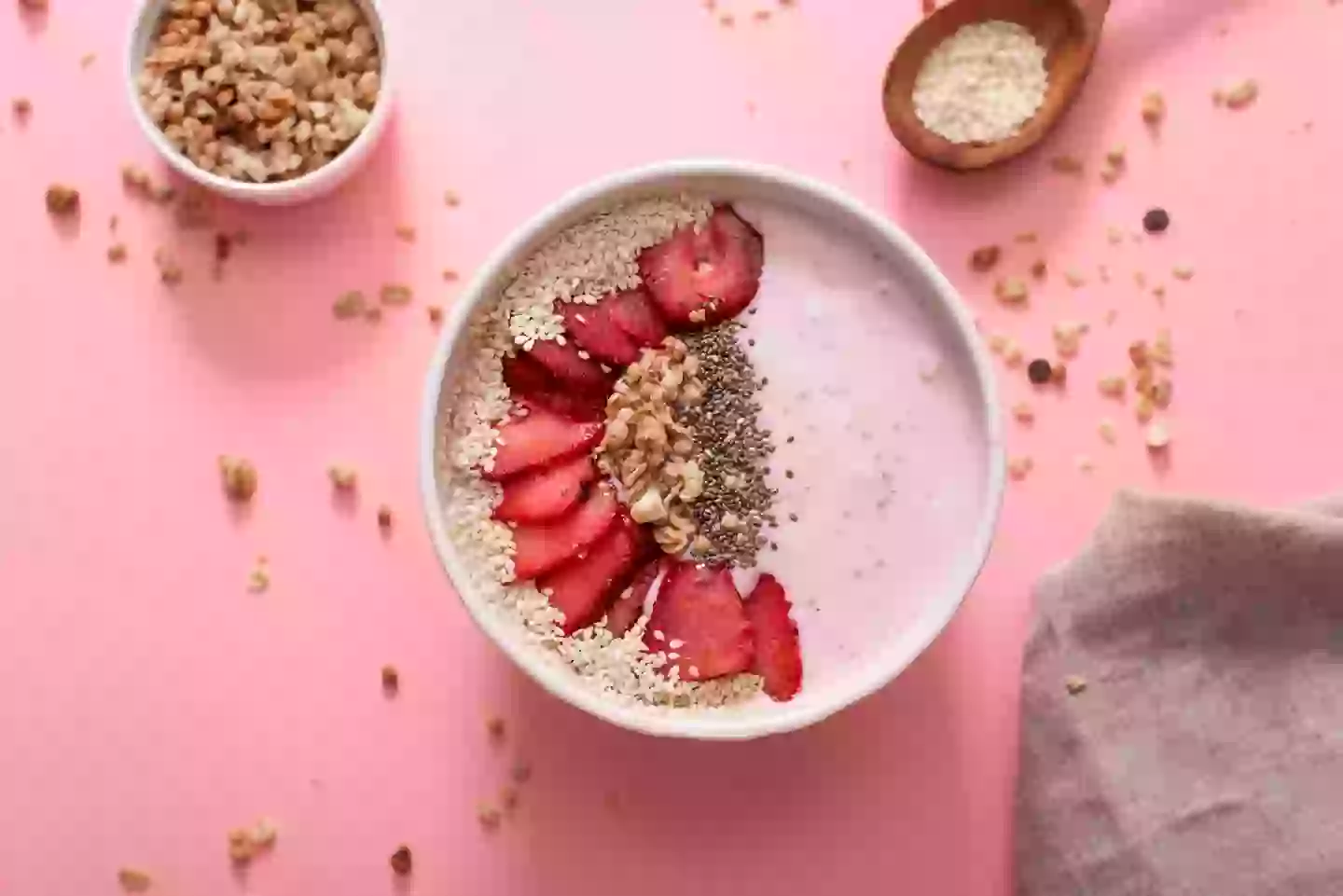 Chia seeds and yoghurt are the way to go. (Getty Stock Images)