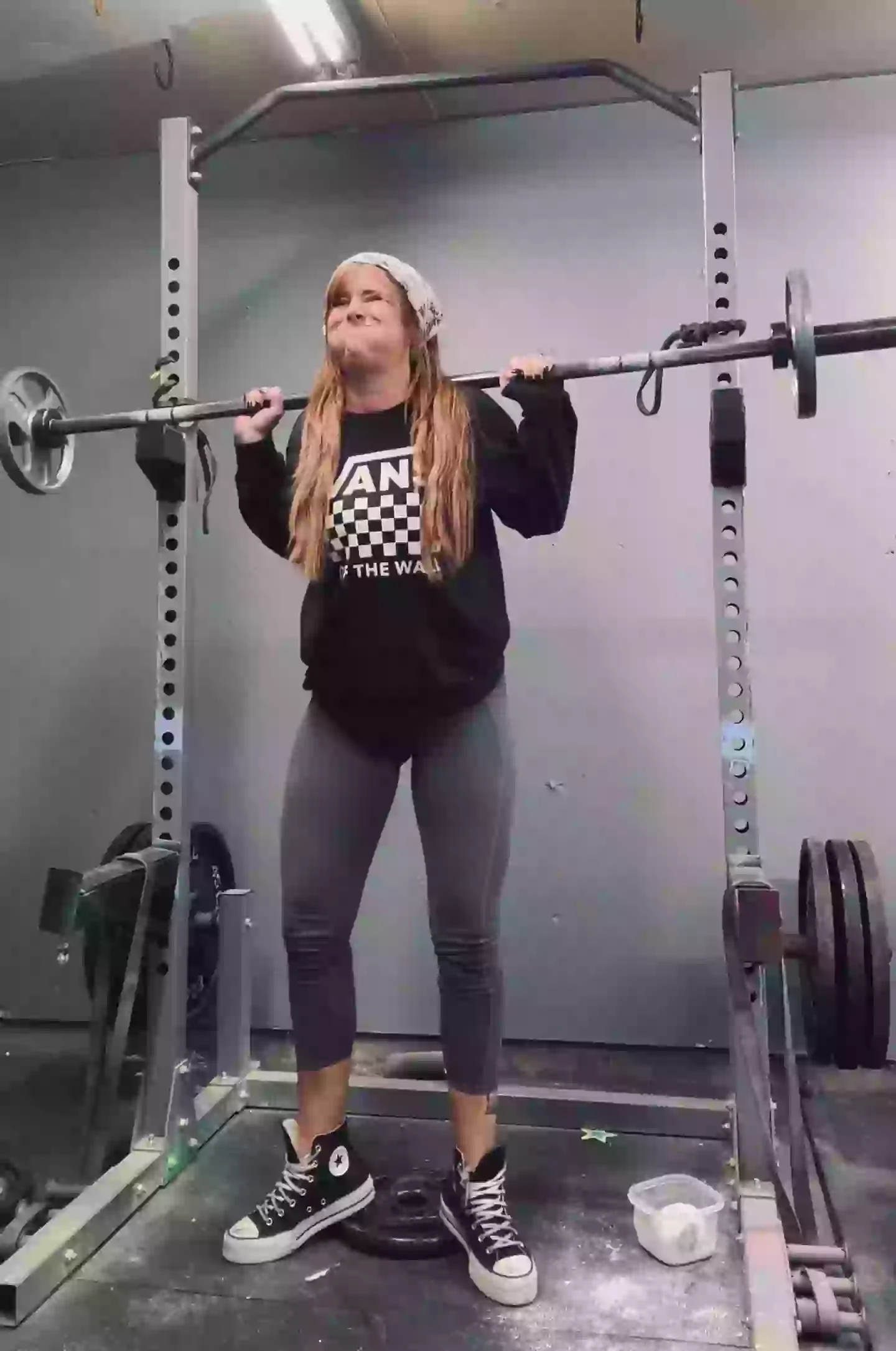 The mother-of-three has urged gym goers to avoid 'ego-lifting' at all costs (Kennedy News and Media)