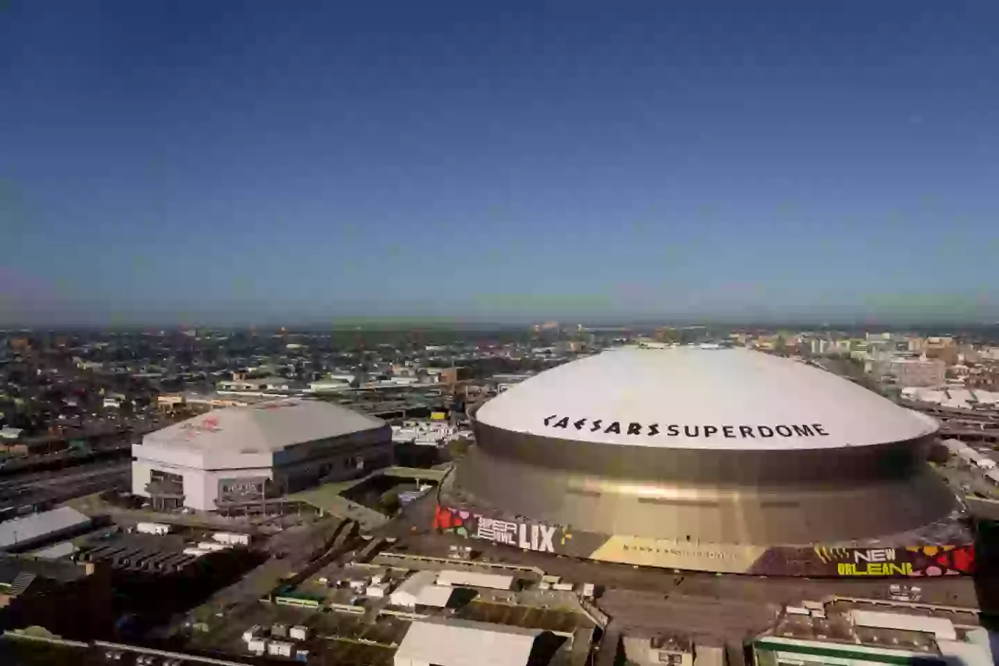 The Caesars Superdome will host Super Bowl LIX (Michael Owens/Getty Images)