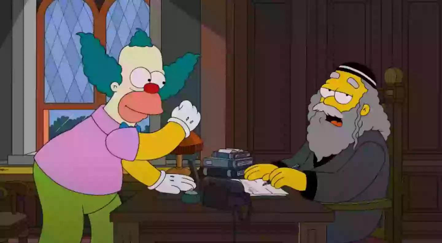 Krusty's dad is dead (Fox)