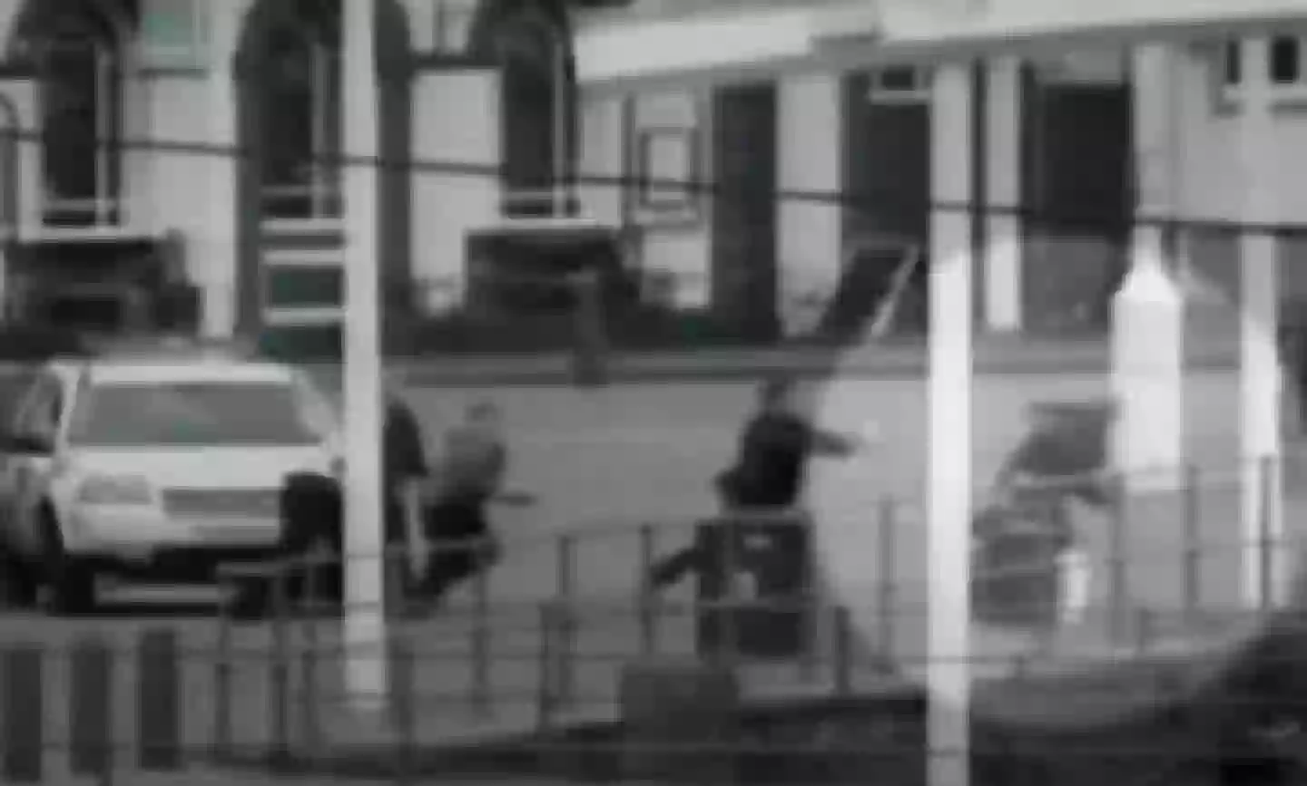 He tried to jump into the sea to escape police (Sky)