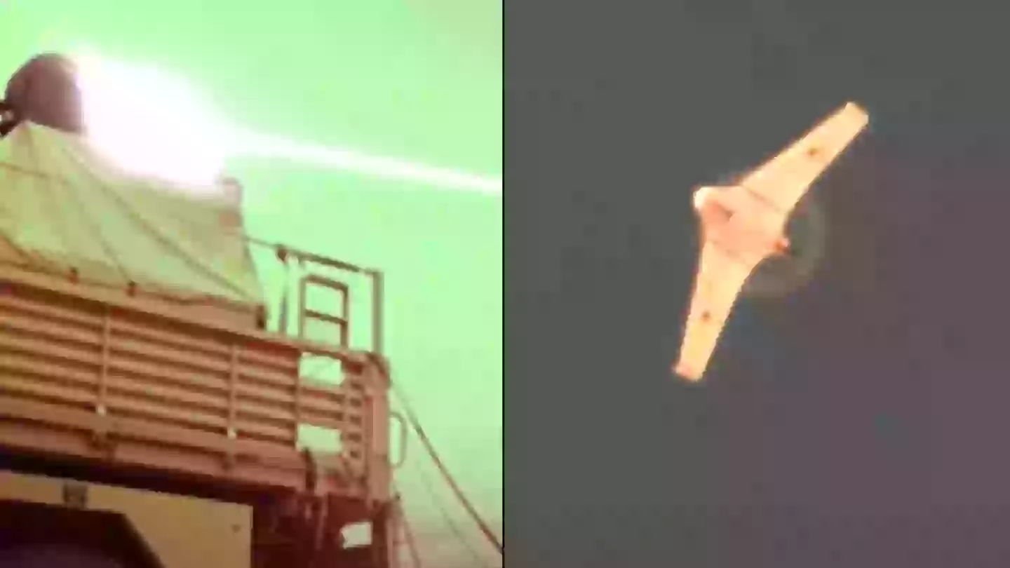 Laser beam that can destroy targets at speed of light is tested from UK army vehicle for first time