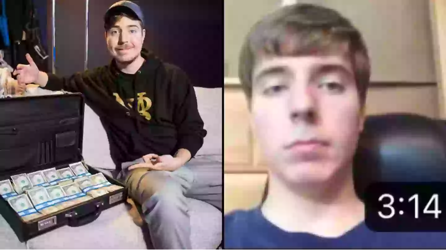 Mr Beast has extremely old video that’s scheduled to go live in 2025