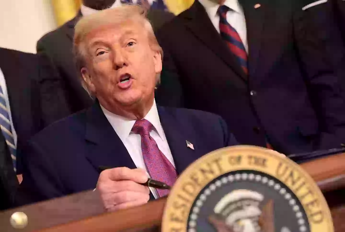 The law came into effect on Monday, and now more countries could be added (Win McNamee/Getty Images)