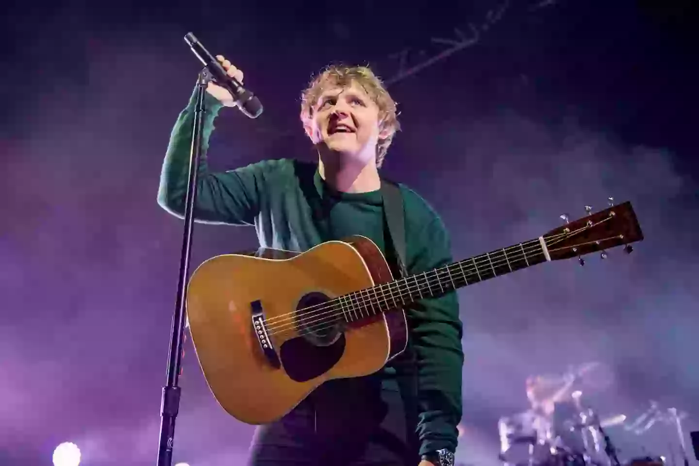 The Someone You Loved singer now has Botox injections to try to control it.