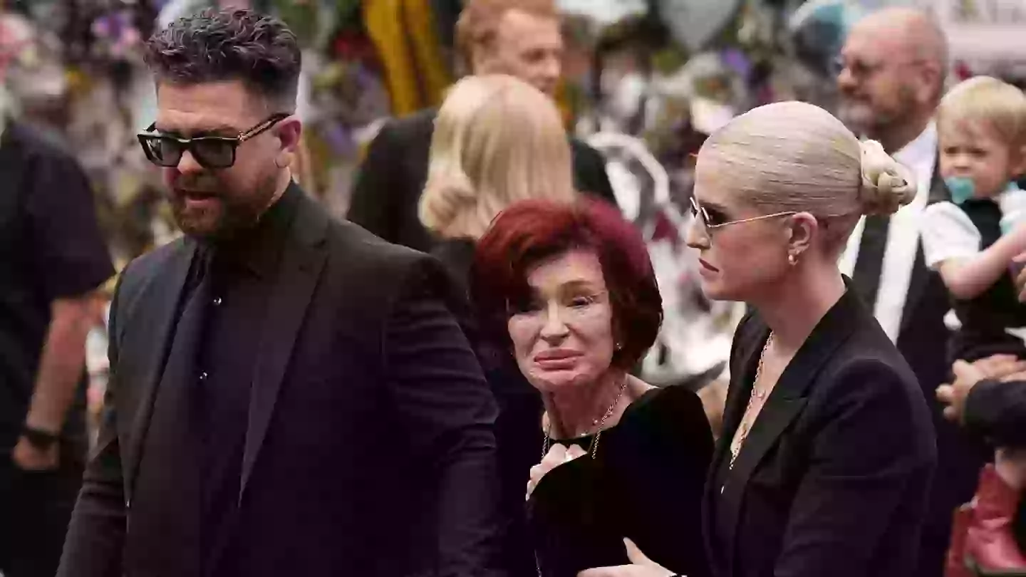 Touching details spotted on Osbourne family outfits Ozzy's funeral
