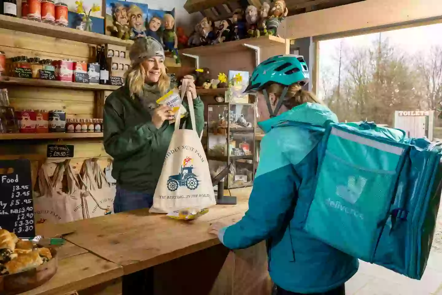 Deliveroo has teamed up with Diddly Squat (Deliveroo)