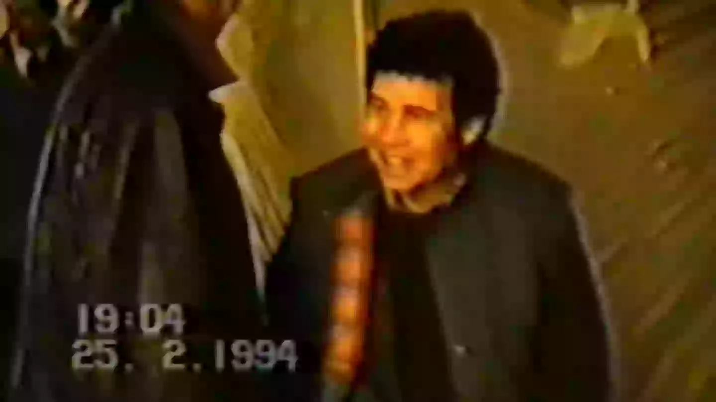 Fred West smiled whilst showing police where to dig to find his daughter's bones (Netflix)