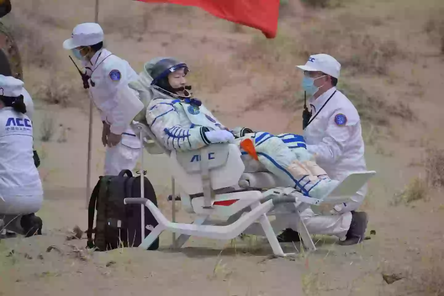 The astronaut likely experienced the 'overview effect', which happens to many who go to space (VCG/VCG via Getty Images)