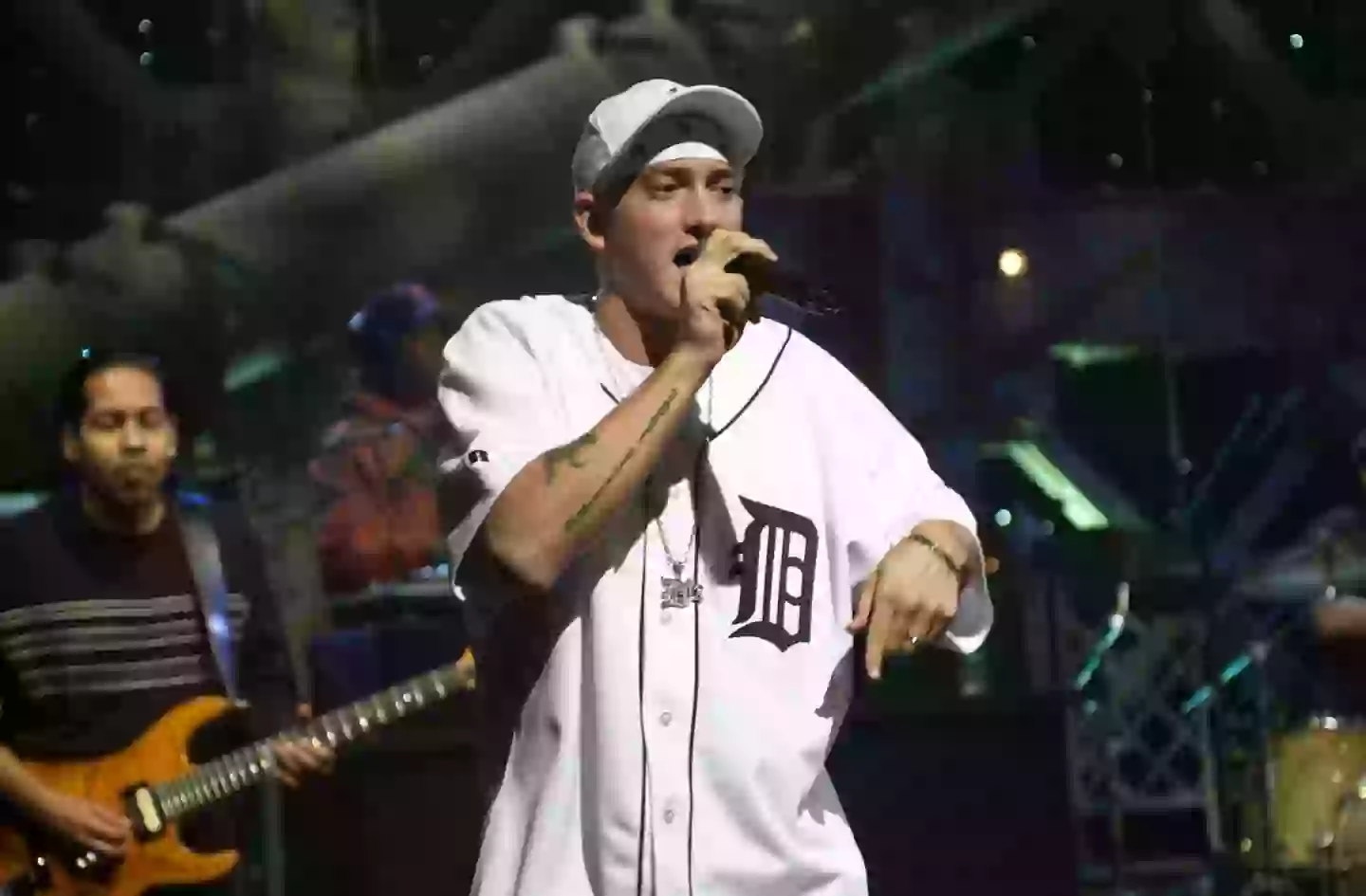 Eminem pranked his fans with the post.