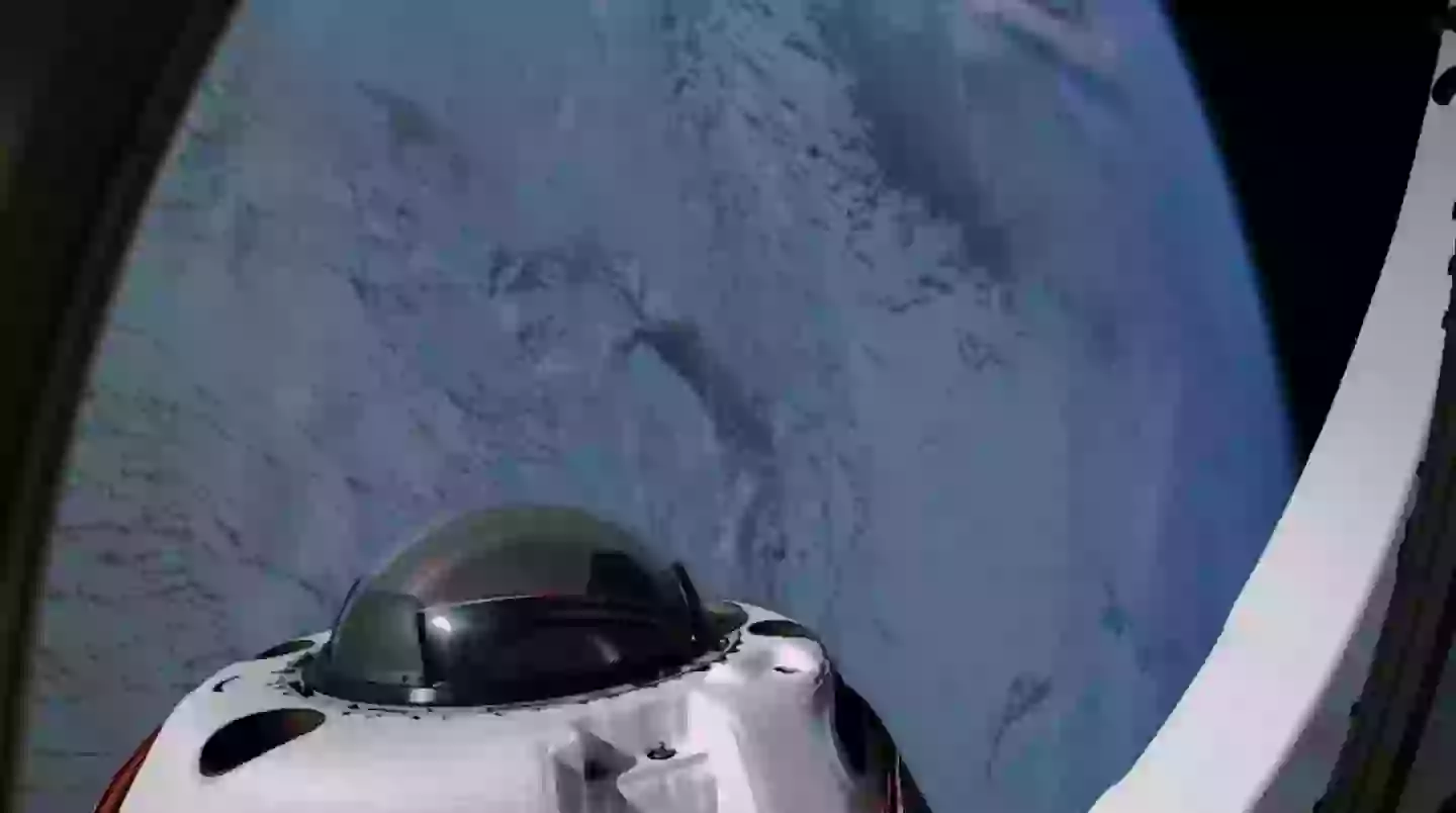 Rare shots of the Arctic and Antarctic can be seen (X/SpaceX)