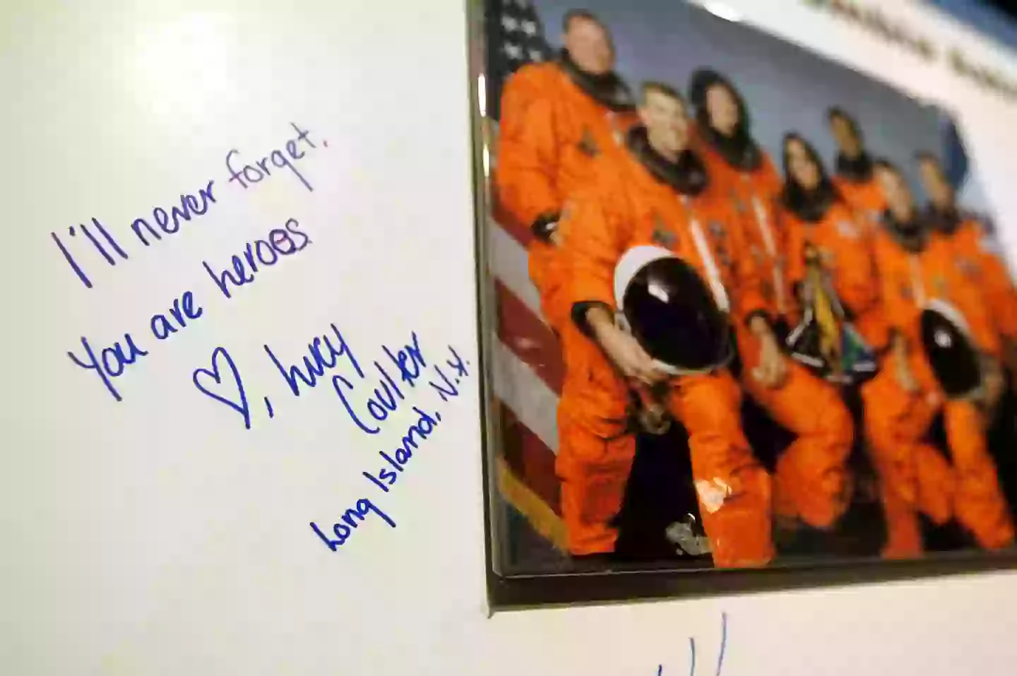The tragedy killed all seven astronauts on board (Mario Tama/Getty Images)