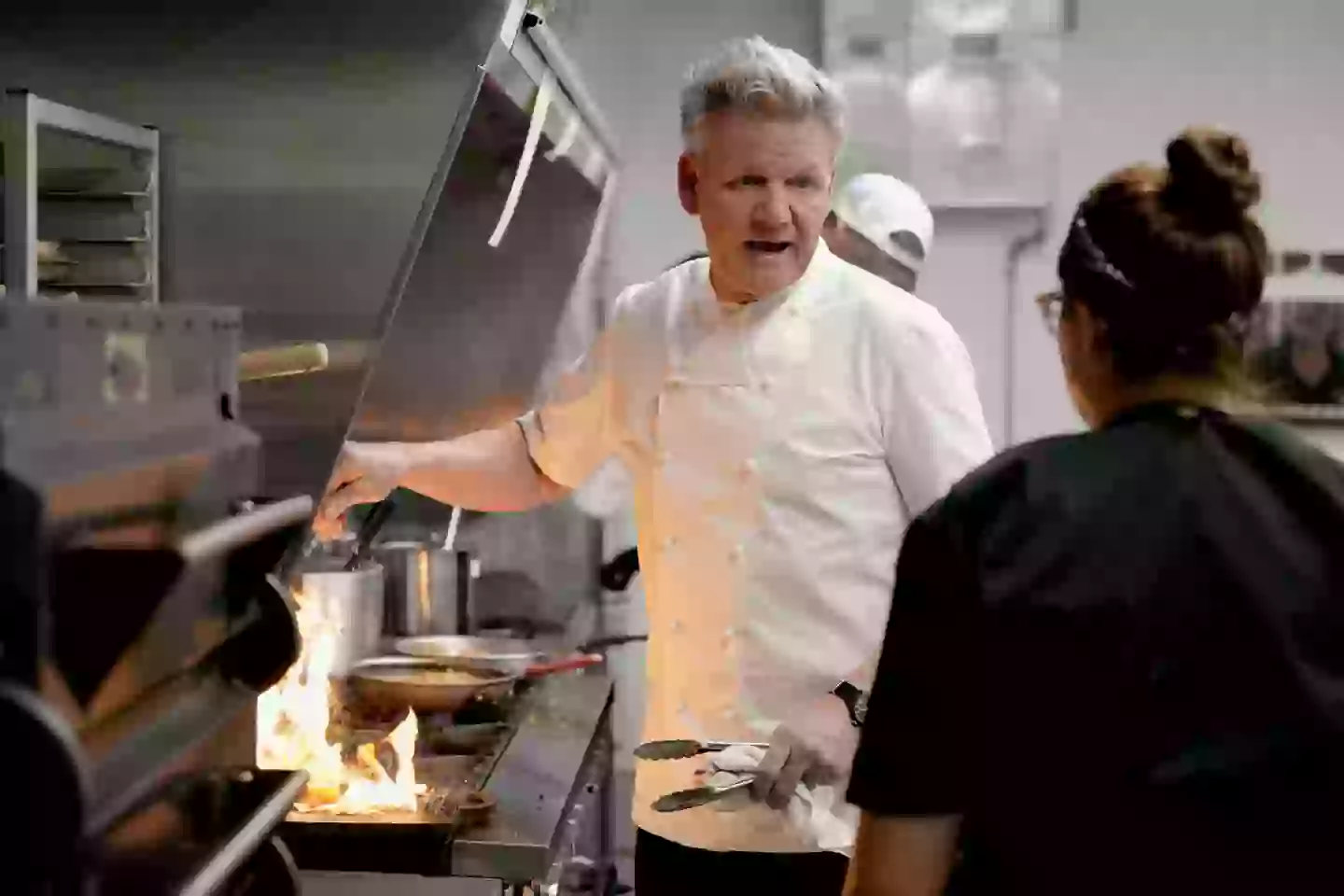 Ramsay revealed he is much more comfortable in the kitchens of his own restaurants (FOX via Getty Images)