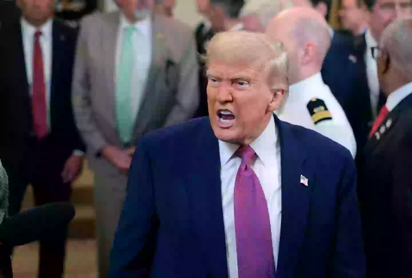 Trump's return time in power has been filled with controversy (Somodevilla/Getty Images)