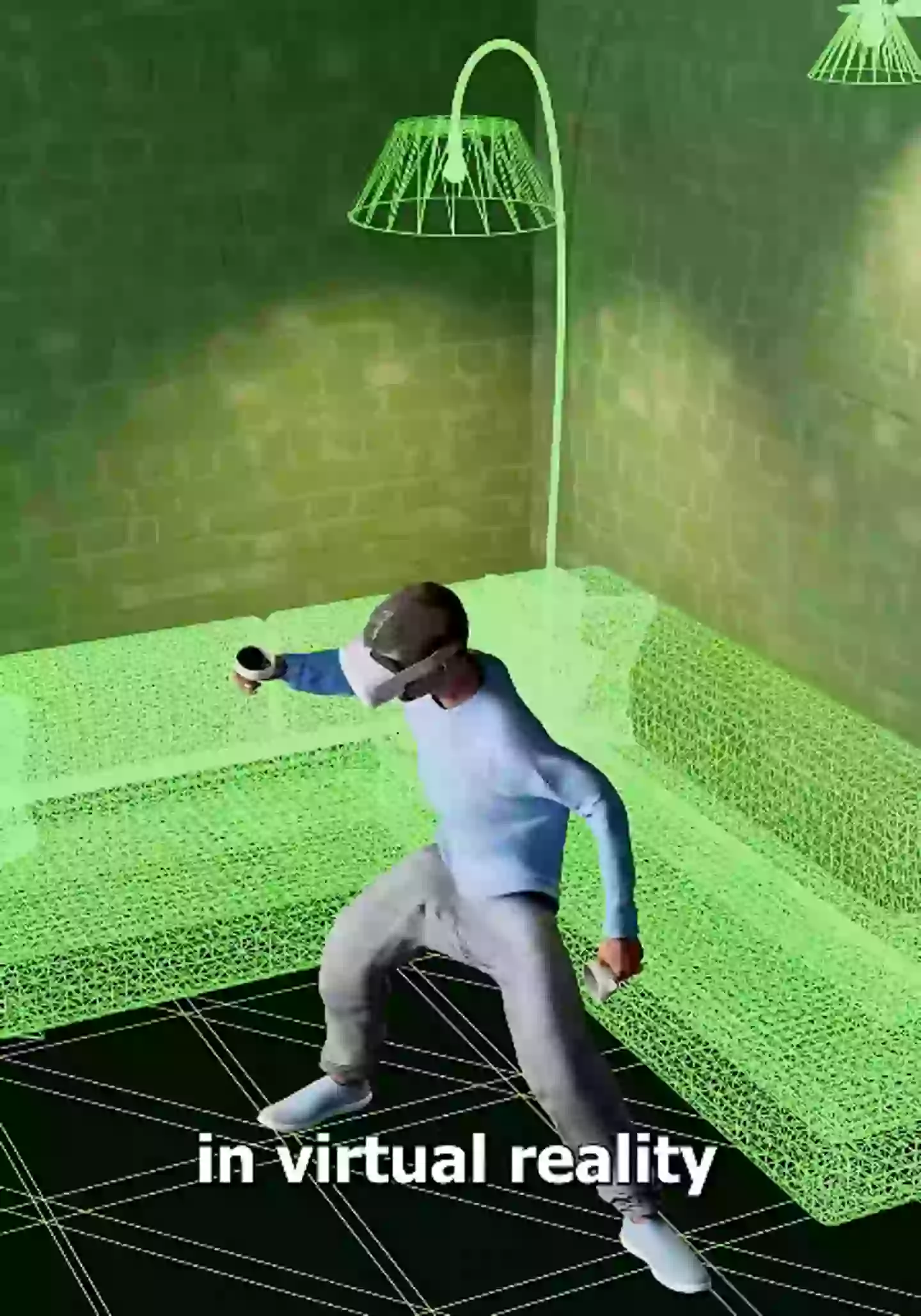 YouTuber Zack D. Films has shared a horrifying simulation of the presumed last moments of man who died playing with a VR headset (YouTube/Zack D. Films)