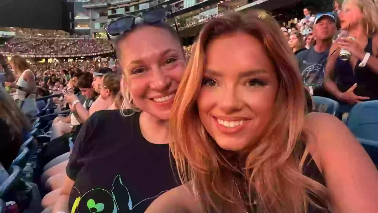 Grace was at the Coldplay gig when she took the video (Grace Springer)