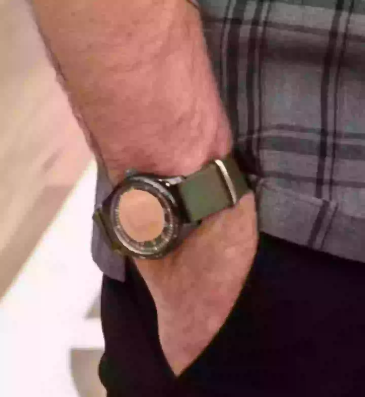 Eagle eyed fans spotted that the Geordie pair always have their watches covered (ITV)