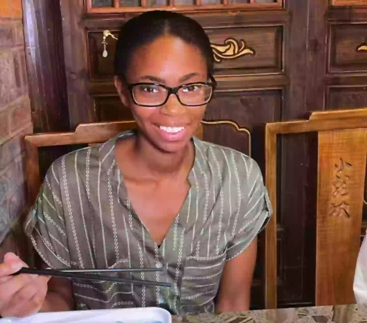 Elezha Hudson is staying completely celibate and 'kissless' until she heads down the aisle (Kennedy News and Media)