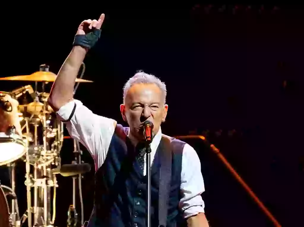The rocker wasn't shy about sharing his thoughts on Donald Trump (Shirlaine Forrest/Getty Images)