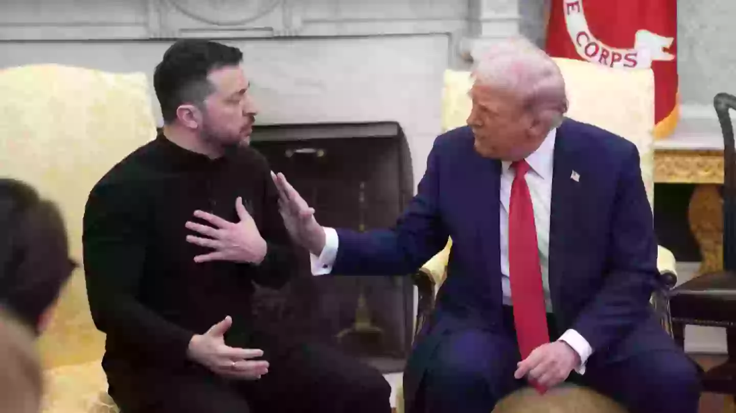 Zelenskyy speaks out in interview and refuses to apologise after being accused of 'gambling with WW3' by Trump
