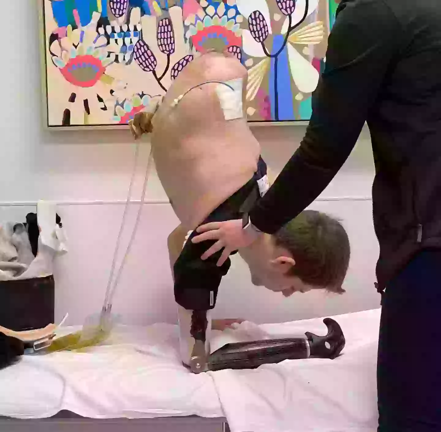 Loren Schauers suffered a horrifying forklift accident back in 2019 (Instagram/@loren.schauers)