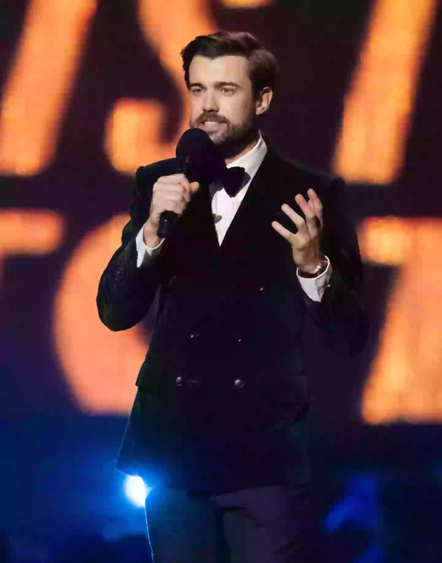 Jack Whitehall made a few controversial quips while hosting the Brit Awards (Samir Hussein/WireImage)