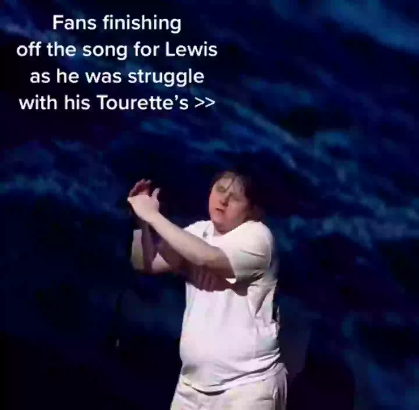 Fans were praised for supporting Capaldi.