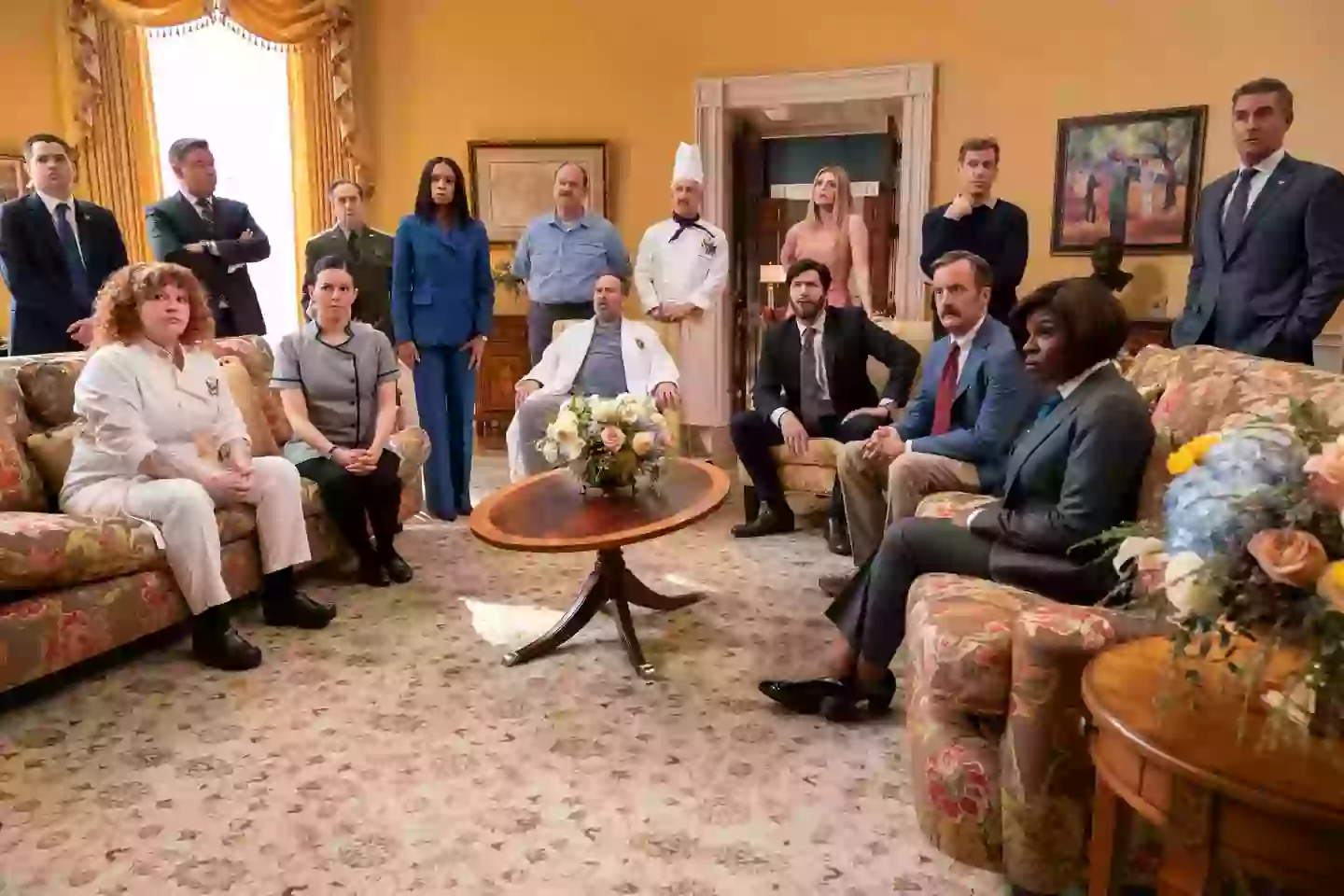 The cast of the Netflix show is full of comedic stars (Netflix)