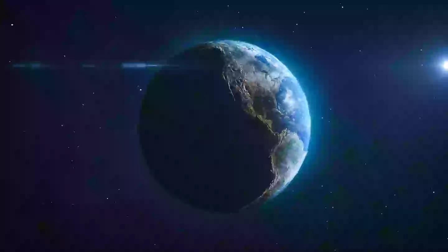 The Flat Earther was left lost for words after hearing Hales' question (Getty Stock Image/fotograzia)