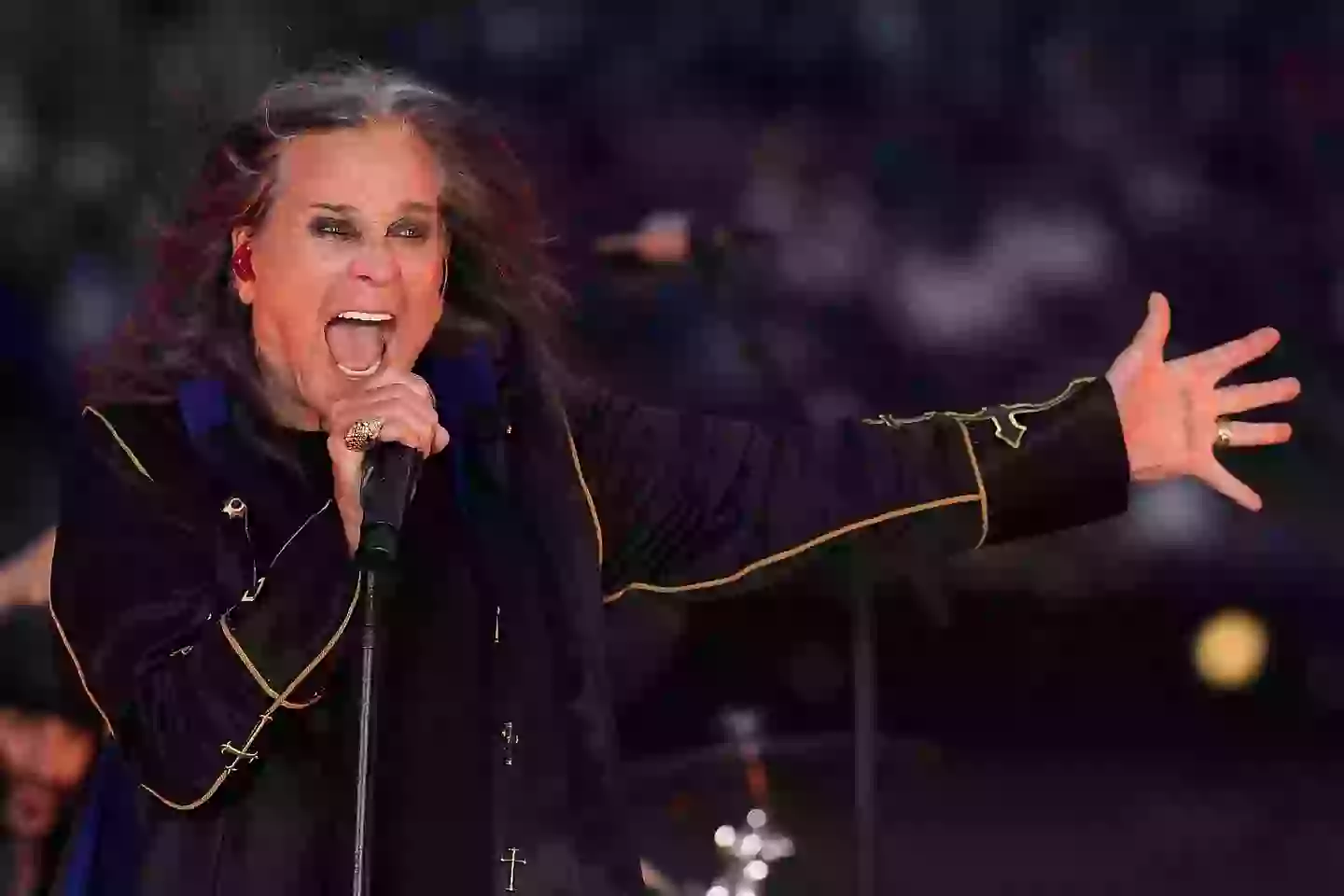 Ozzy reunited with his Black Sabbath bandmates just two weeks ago. (Kevork Djansezian/Getty Images)