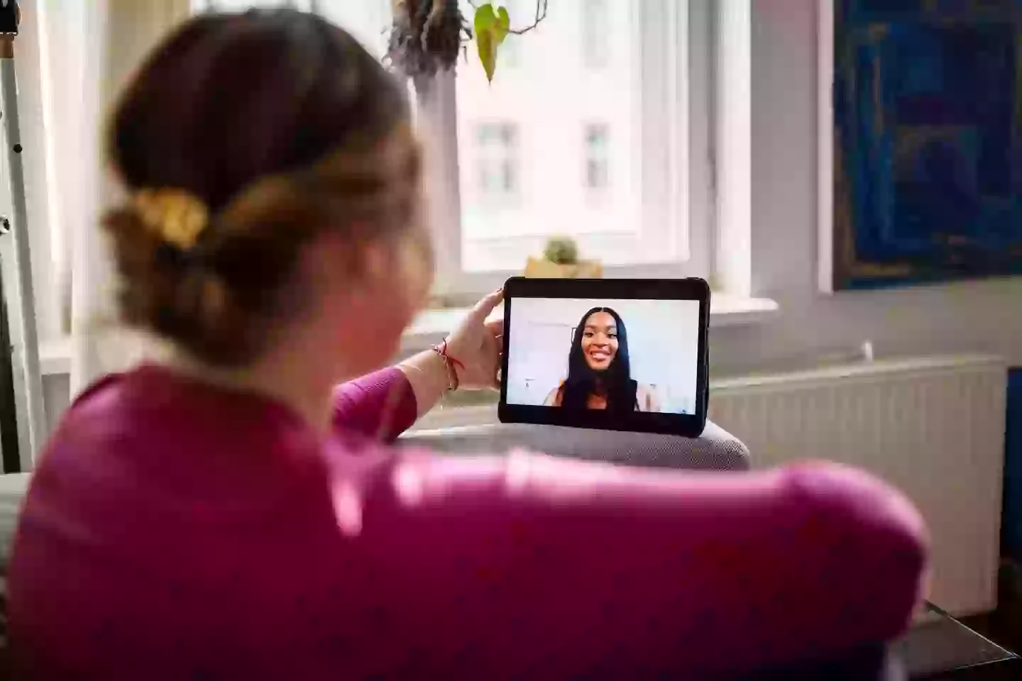 Video calling on certain apps in the UAE, is banned (Getty Stock Photo)