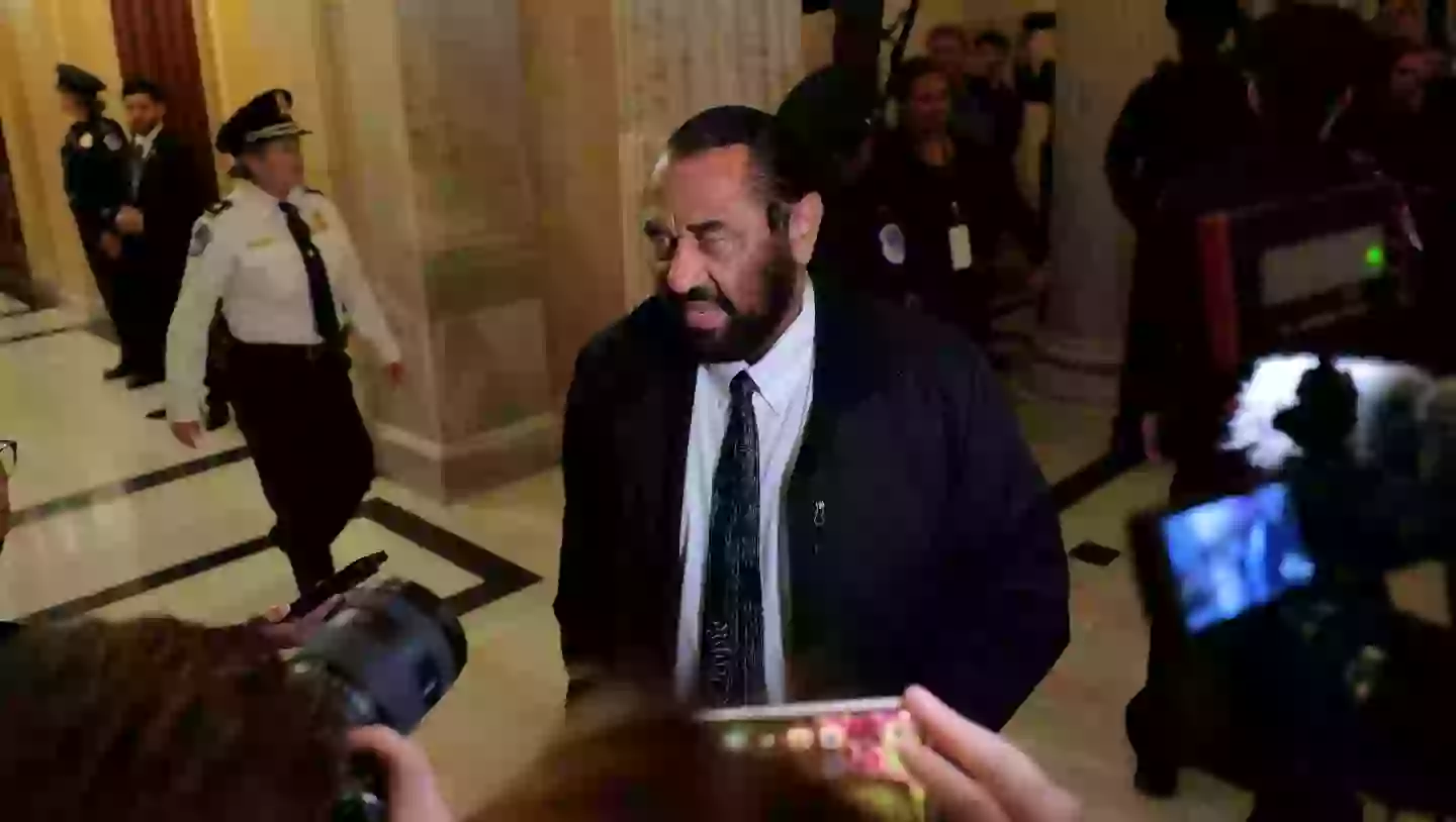 Al Green used the moment to air his frustrations about potential Medicaid cuts (Anna Moneymaker/Getty Images)