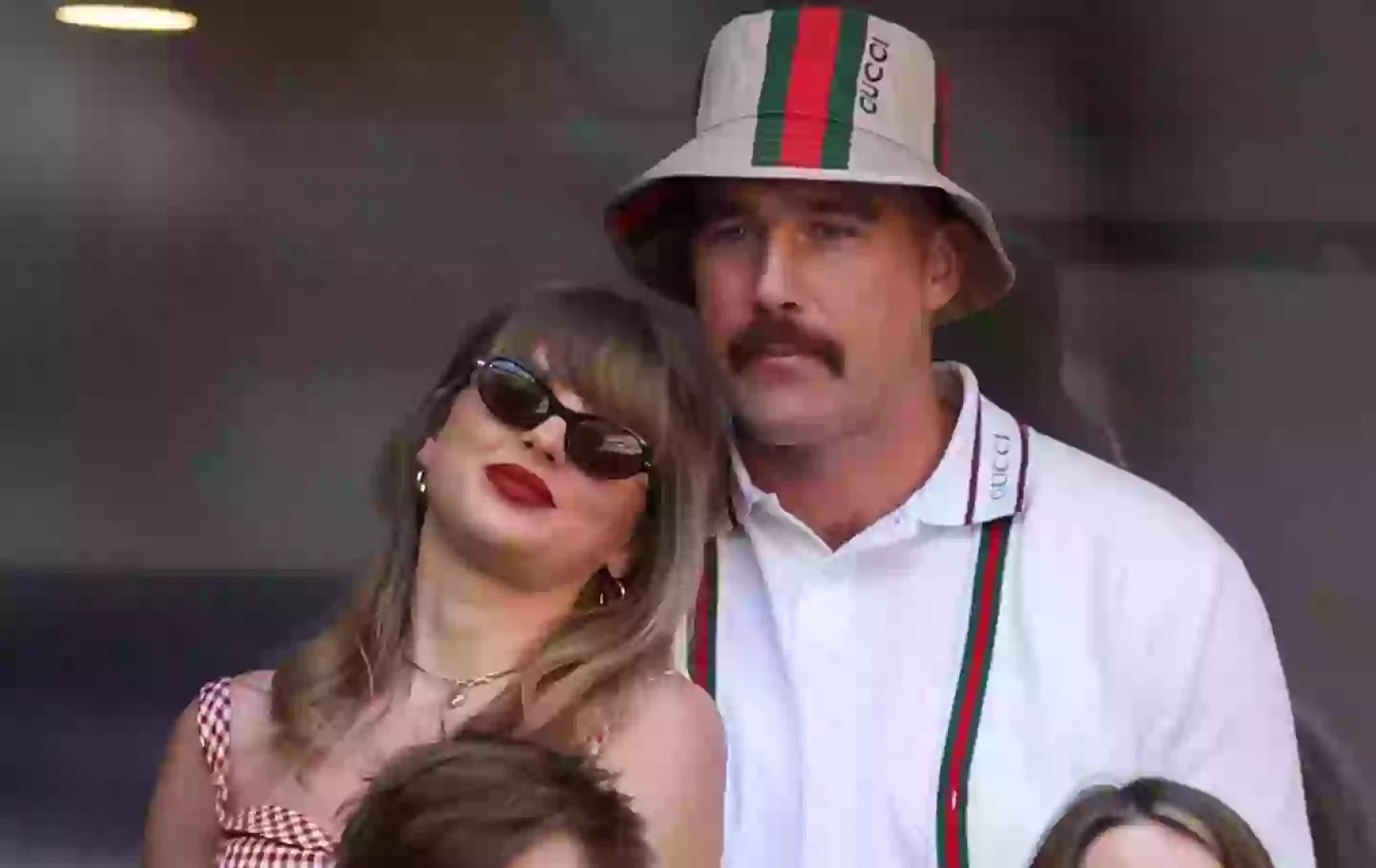 Her caption left a few people confused (CHARLY TRIBALLEAU/AFP via Getty Images)