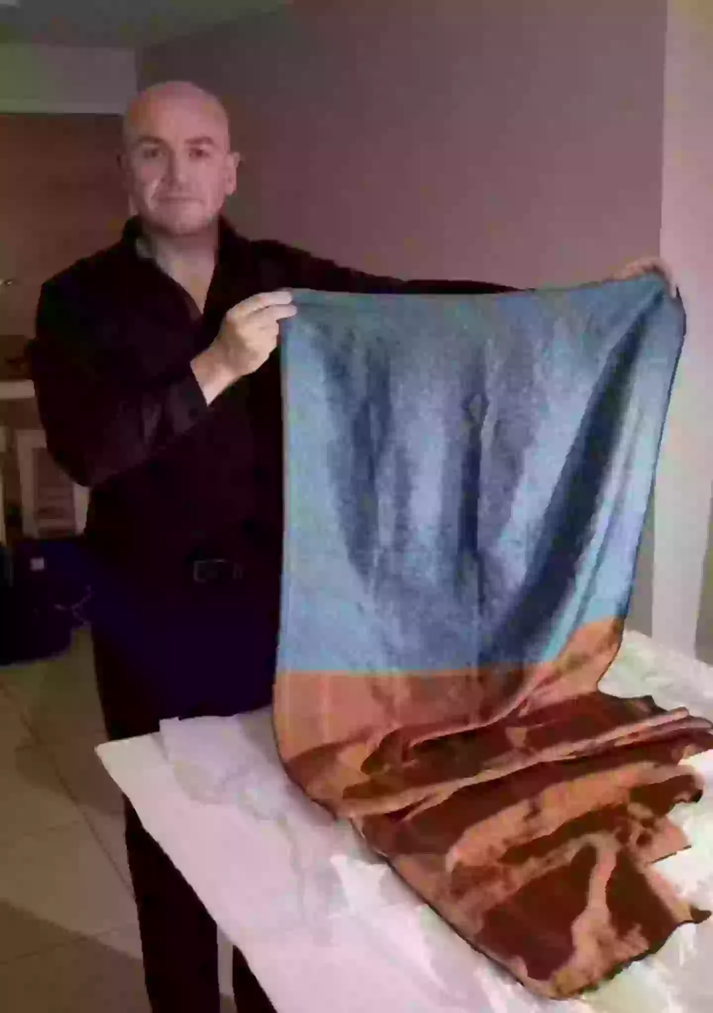 He says that a shawl found at the scene of one of the murders had DNA evidence which pointed towards the true culprit (Russell Edwards)