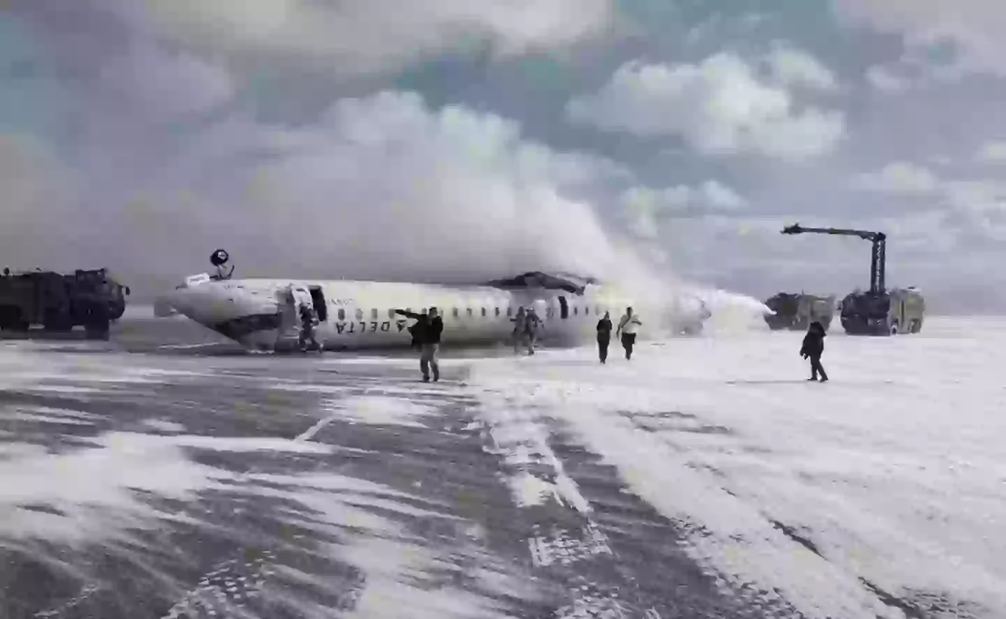 Emergency services are responding to the 'incident' at Toronto Pearson International Airport (Facebook)
