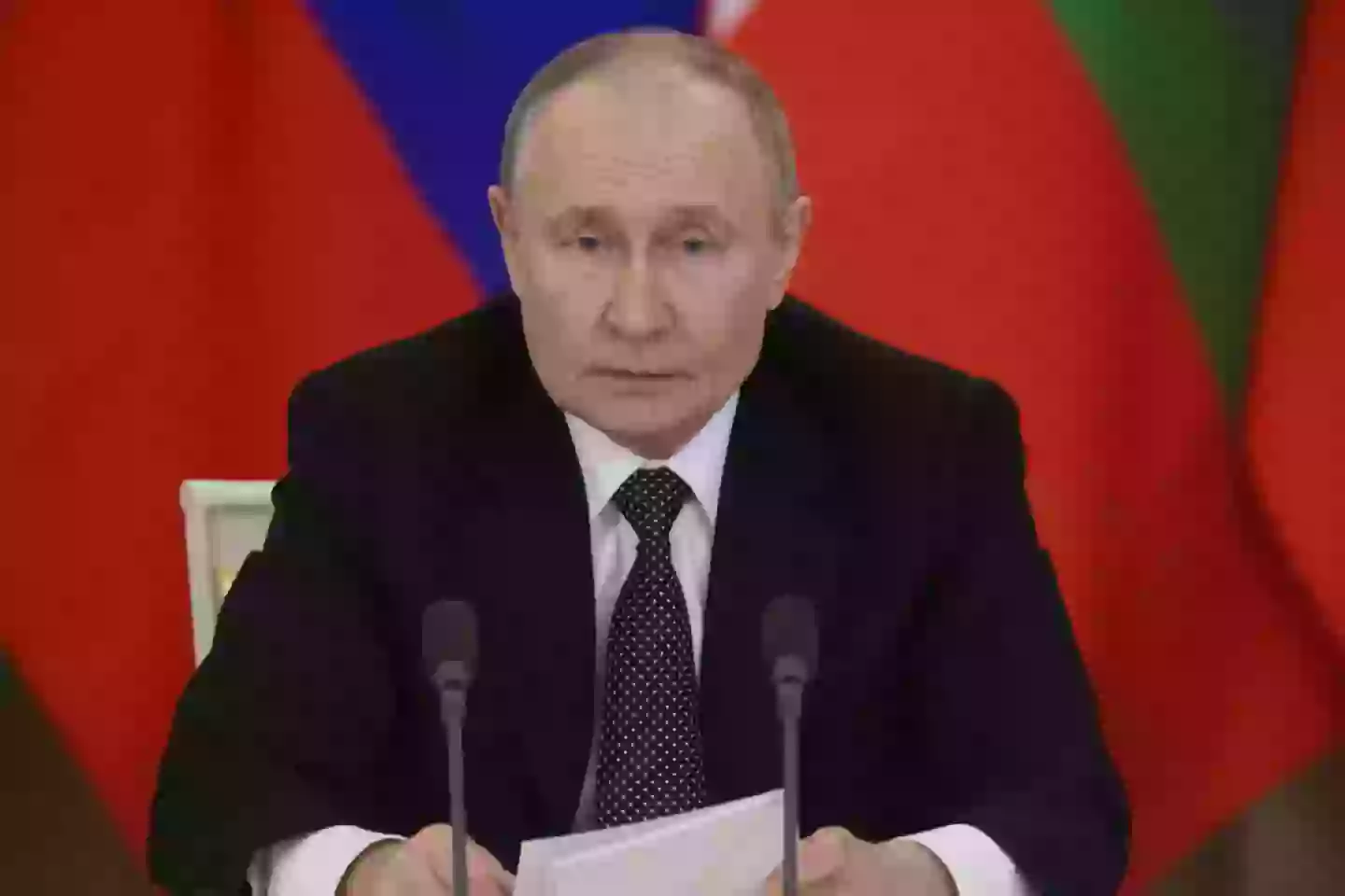 Vladimir Putin has said he wants 'a version of peace which would suit us' (Contributor/Getty Images)