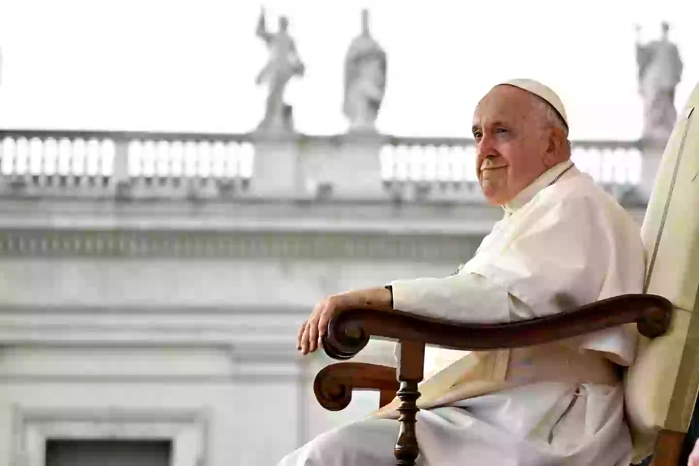 The 88-year-old shared his final regret with Dr Sergio Alfieri before his death (Vatican Media via Vatican Pool/Getty Images)