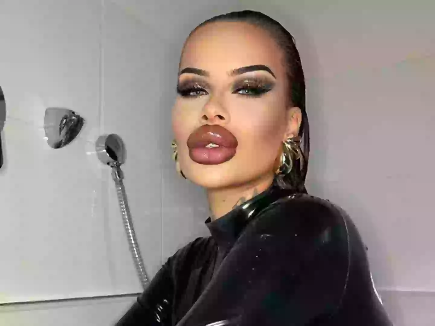 Fetisch Barbie's look has seen her develop a devoted following online. (Instagram/ @fetischbarbie)