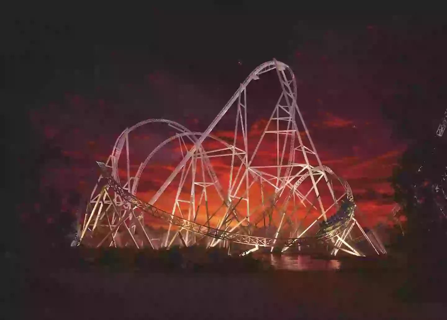 Hyperia is the UK's fastest rollercoaster (Thorpe Park)
