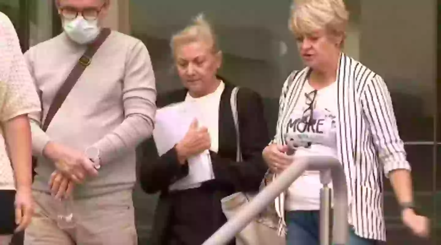 Ms Knapinski is accused of poisoning her husband with selenium (Nine News)