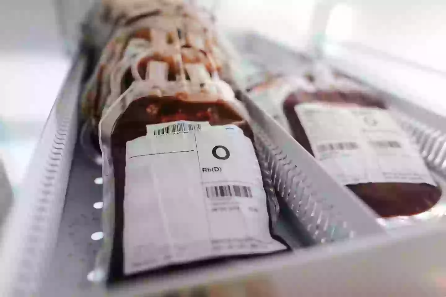 She's one of the few people who couldn't get blood from O negative, which is considered the universal donor (Getty Stock Photo)
