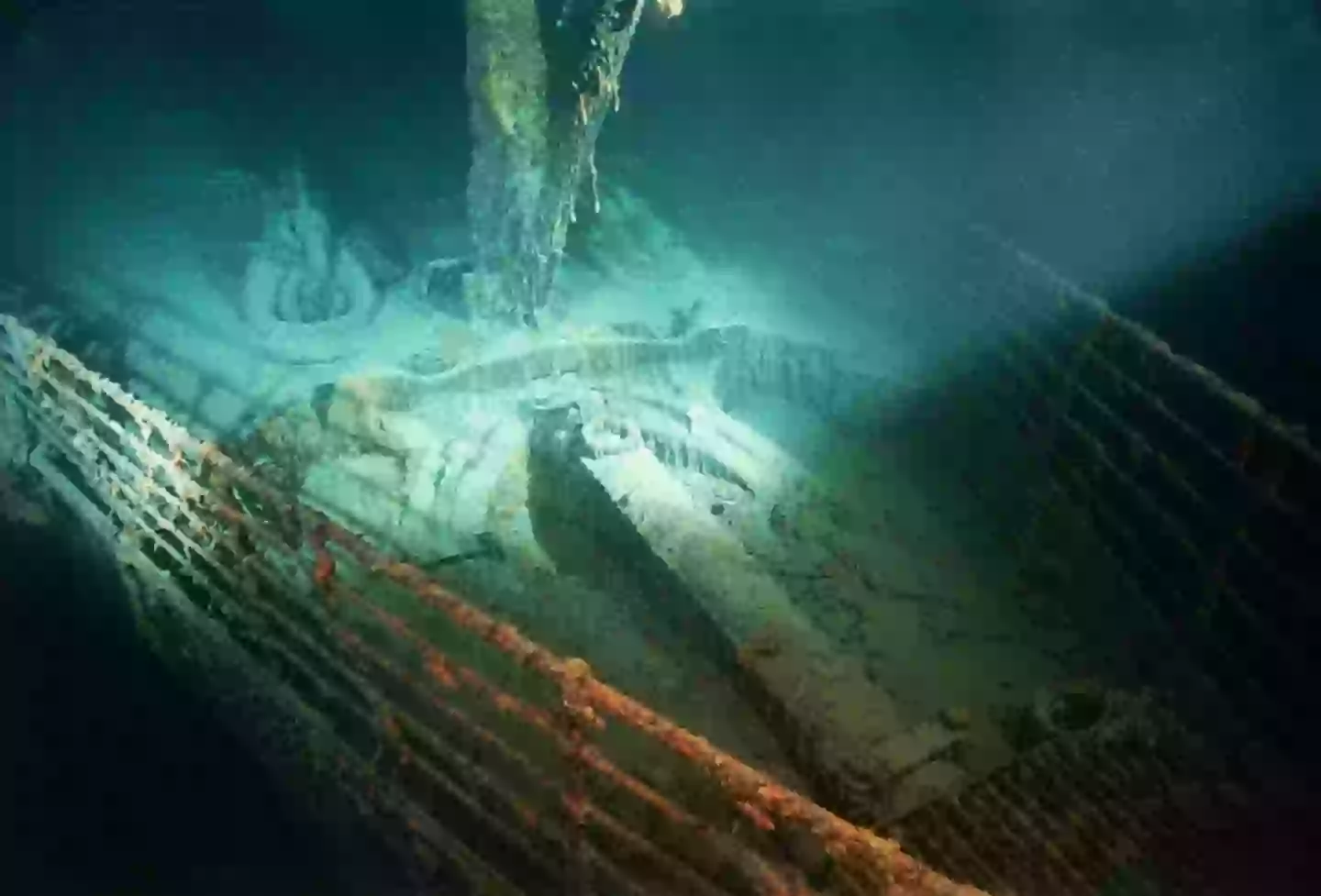 It's an impressive wreckage, but you won't find bodies there (Ralph White/Getty Images)