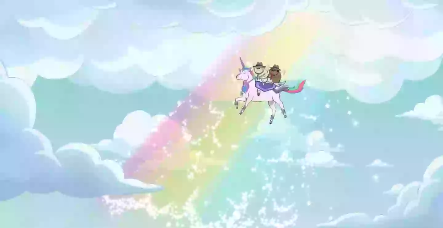 I'm sure you can see why viewers were left feeling as though they were hallucinating (Netflix)