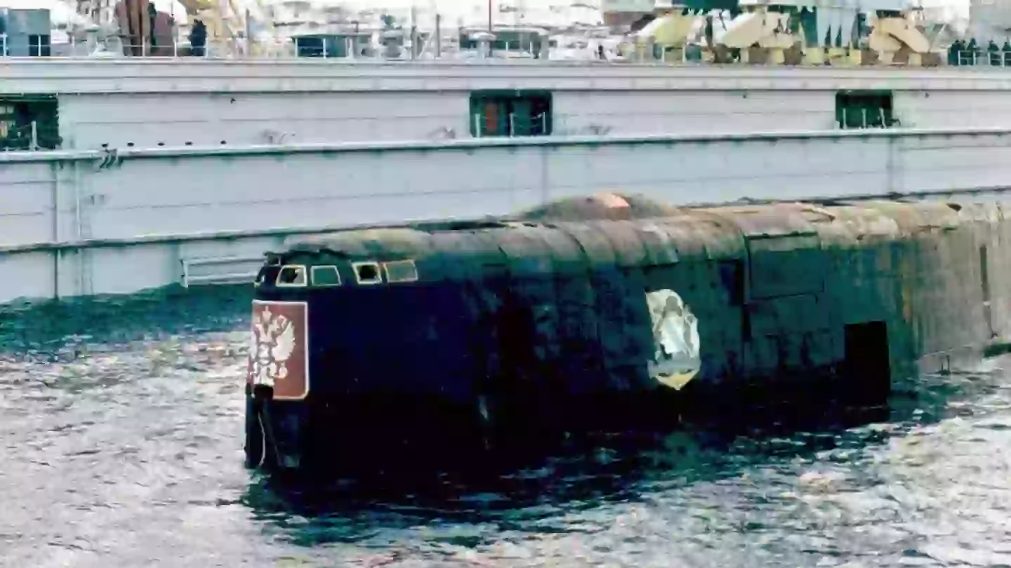Haunting letter was discovered on board submarine that saw 118 crew members meet a tragic fate