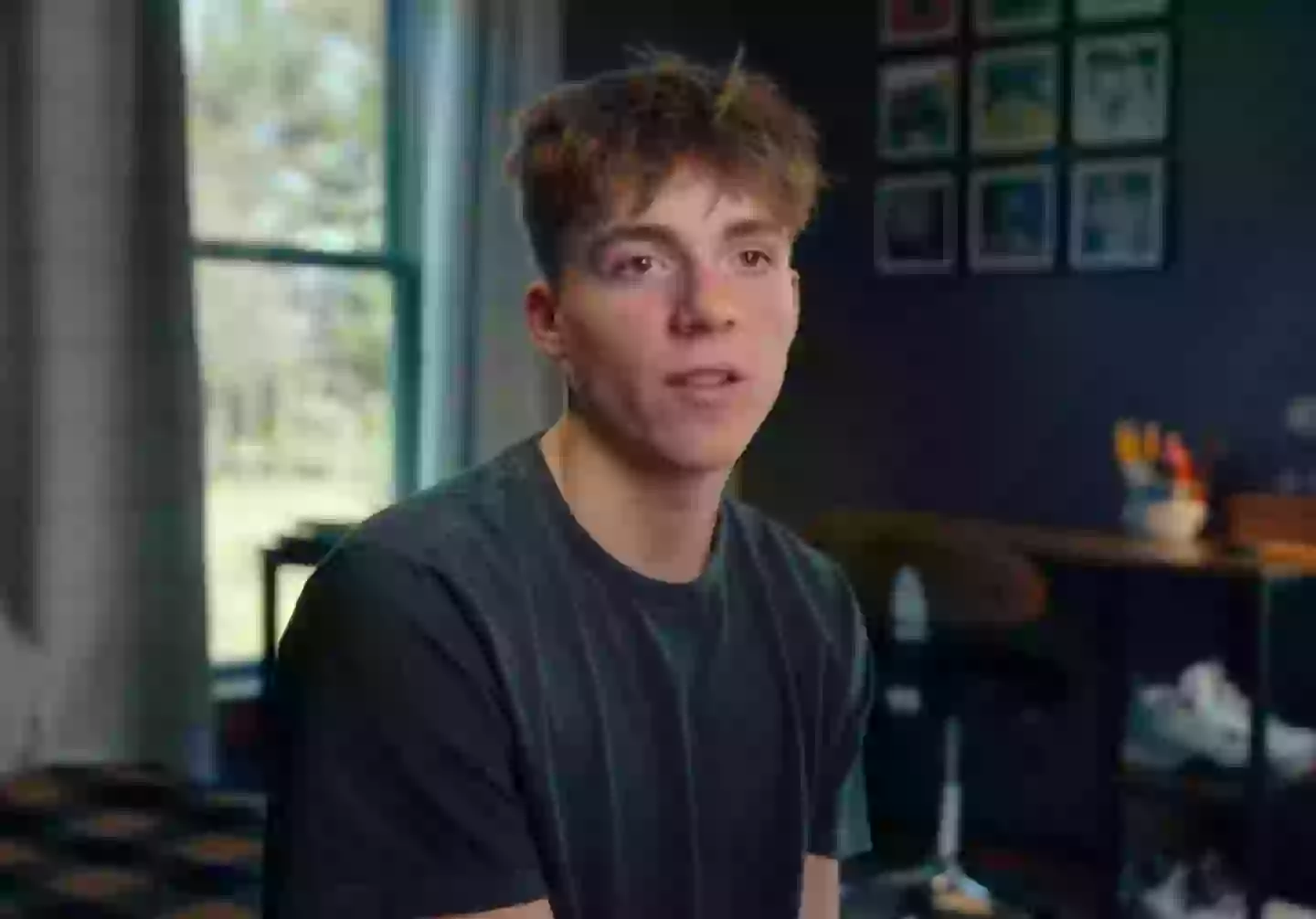 Owen McKenny spoke about how he felt she had a weird obsession with him in the doc (Netflix)