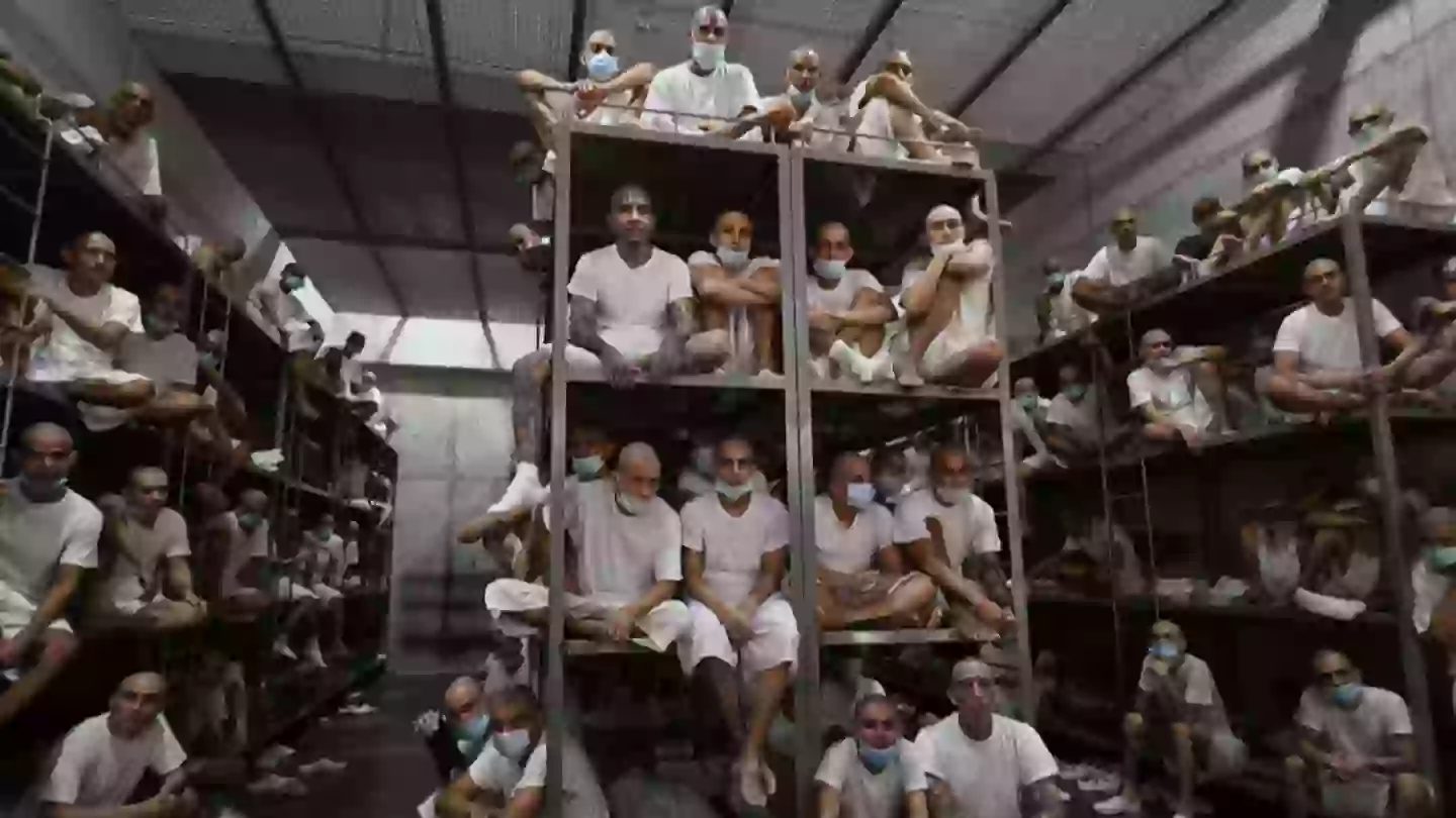 Inhumane rules inside 'world's worst prison' as first prisoners from America arrive after Trump 'defies judge'